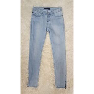 Rock & Republic Kashmiere Skinny Jeans Womens 4 Light Wash Blue Stretch Denim